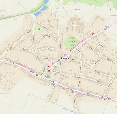 Občianska vybavenosť obce Gajary